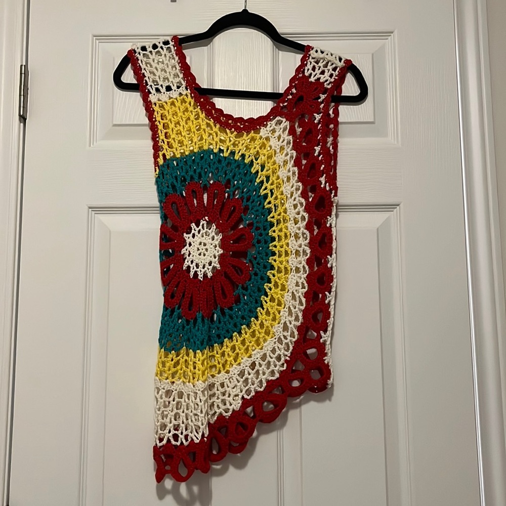 Crochet cover up